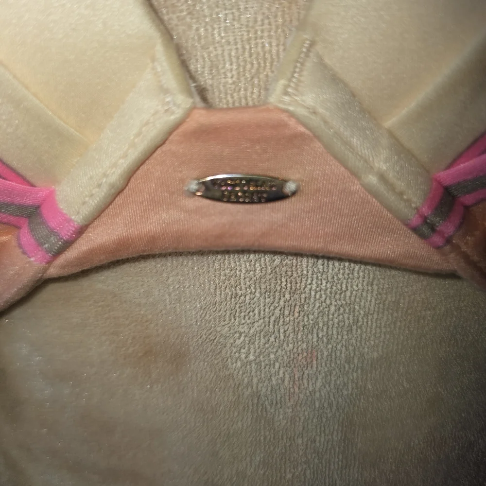 Fabulous by Victoria's Secret 36DD Floral Print Plunge Push-Up Bra - Picture 3 of 8